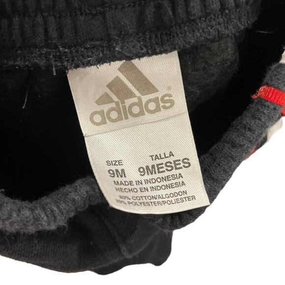 Adidas Baby Boy Sweatpants 9M - Picture 3 of 3